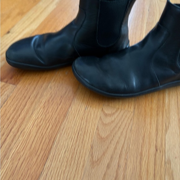 Vivo barefoot Black Leather Ankle Boots - Picture 10 of 11